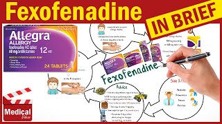 Fexofenadine 180 mg Allegra What is Fexofenadine Allegra Uses Dose Side Effects amp Precautions [upl. by Shimkus683]