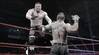 John Cena vs Brock Lesnar Extreme Rules Match highlights [upl. by Carling246]