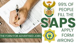 99 SUCCESS  𝙅𝙤𝙗 𝘼𝙥𝙥𝙡𝙞𝙘𝙖𝙩𝙞𝙤𝙣 𝙁𝙤𝙧𝙢  Download SAPS Jobs Forms below  South African Police Service [upl. by Enibas]