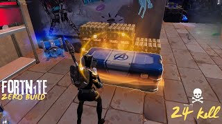 FORTNITE ZERO BUILD  FORTNITE TODAY 24 ELIMINATION [upl. by Rutra182]