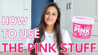 The Pink Stuff Cleaning Tips  10 WAYS TO USE THE PINK STUFF  Clean With Me Nederlands  JIMSampJAMA [upl. by Zalea993]