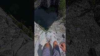 40M CLIFF JUMP RAW SHOT [upl. by Ogren]