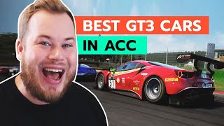 BEST GT3 CARS in Assetto Corsa Competizione  Ft Jardier [upl. by Travus]