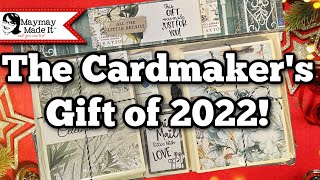 Cardmakers this one will be ALL THE RAGE under the tree Maymays Craft OClock [upl. by Minetta]