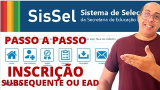 INSCRIÇÃO ETE SUBSEQUENTE OU EAD 20241 NAO ERRE [upl. by Liberati309]