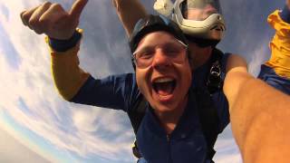 Tandemsprung von Markus bei skydive nuggets in Leutkirch [upl. by Sesmar]