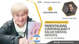 Episodio 81  Parentalidad corporalidad y salud mental infantil  Colmena FAI [upl. by Eilime]