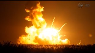 RAW NASA rocket explodes [upl. by Damour]