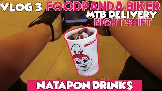 Foodpanda Deliveries  EP 3  NATAPON KO DRINKS NI MAM 🤦  VLOG 003 MTB DELIVERY [upl. by Wivinah]