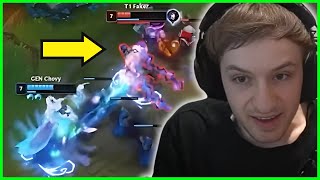 NEMESIS Reacts To FAKER Sylas Limit Testing vs CHOVY Ahri [upl. by Dole]