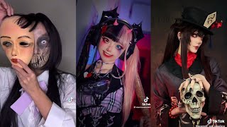 BEST TikTok cosplay completion 7 Halloween edition [upl. by Ahsilahs140]