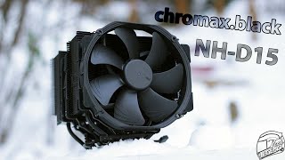 Noctua NHD15 chromaxblack Review  The Best Just Got Better [upl. by Euqitsym]