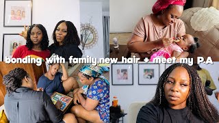 Staying At My Parents House With My Favourite People New Hair Obsession  Meet My New PA  VLOG [upl. by Torie]