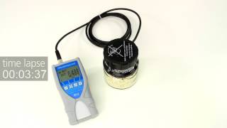 humimeter RH2 water activity meter  analyzer handling [upl. by Neeka181]