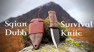 Sgian Dubh Survival Knife FandabiDubh History and Philosophy Behind the Design [upl. by Socram]