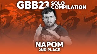 NaPoM 🇺🇸  Runner Up Compilation  GRAND BEATBOX BATTLE 2023 WORLD LEAGUE [upl. by Eletnahs]