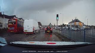 Featherstone Test Route Confusing traffic lights at Oxley Moor Road [upl. by Rolph]