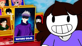 Jaiden and I play Anime Guess Who [upl. by Eyllom]