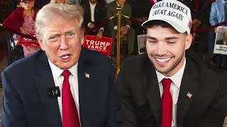 Donald Trump Comes on Adin Rosss Stream [upl. by Asreht548]