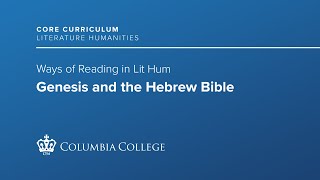 Ways of Reading Genesis and the Hebrew Bible with Prof Jacqueline Vayntrub [upl. by Hoeve]