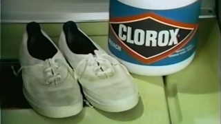 Clorox Bleach Clean Sneakers Commercial Late 1970s [upl. by Blackman]