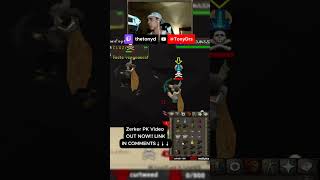 Barrelchest Anchor is POWERFUL on Zerkers Old School Runescape Bounty Hunter osrs osrspking [upl. by Oht]