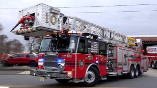 Hamilton Fire Department Truck 101 amp Rescue 101 Responding [upl. by Hake]