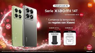 Celebra y estrena con Claro la nueva serie Xiaomi 14T Encuéntralo en Claro [upl. by Aimas]