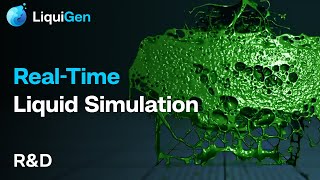 Realtime Liquid Simulation RampD with LiquiGen [upl. by Eilsel]