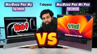 MacBook Pro M3 14 inch vs MacBook Pro M1 Pro 16 inch  Value for money MacBook Pro [upl. by Ylremik59]