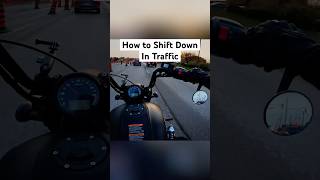 How to Shift Down in Traffic [upl. by Channing]