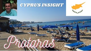 A Walk Around Protaras Cyprus Hotels Strip and Coastal Path [upl. by Ttezzil257]