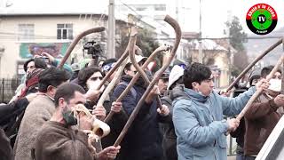 Temuco acude a despedir a un weychafeyem [upl. by Htur294]