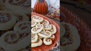 How to make easy PUMPKIN SPICE PALMIERS kudoskitchenbyrenee pumpkinspiceseason [upl. by Schuyler]