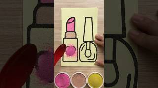 Sand painting make up set sandpainting relaxing satisfying asrm [upl. by Tilda]