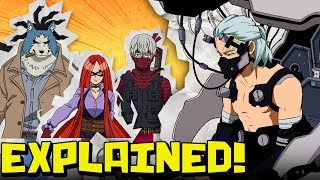 NINES QUIRKS amp STORY Chimera Slice amp Mummys Origins Explained  My Hero Academia Heroes Rising [upl. by Fredrika]