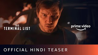 The Terminal List  Official Hindi Teaser  Chris Pratt Constance Wu Taylor Kitsch  July 1 [upl. by Halona]