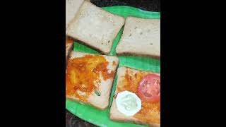 10 min Breakfast recipe Bread recipe breakfastbreadsandwichcheesekidslunchboxshortsyoutube [upl. by Stricklan800]