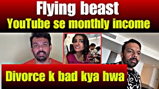 Flying beast’s Gaurav taneja and Ritu rathee YouTube se monthly income  flying beast divorce [upl. by Engapmahc]