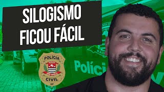 Raciocínio Lógico para PC SP Dica 64 Silogismo ficou fácil [upl. by Tyrrell]