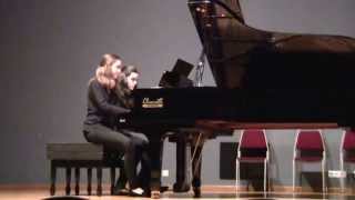 Can Can Offenbach  piano 4 manos  Laura y Natalia [upl. by Weiler]