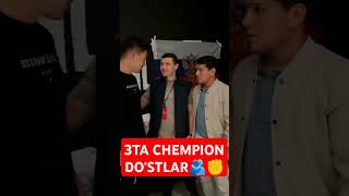 ISROIL MADRIMOV MURODJON AKHMADALIYEV VA BIVOL ufc humor daxshatprikol football shaxmat fight [upl. by Annauqal]