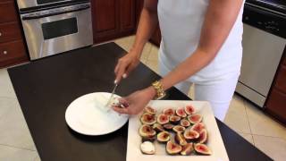 Fig and Goat Cheese Appetizer [upl. by Merkley]