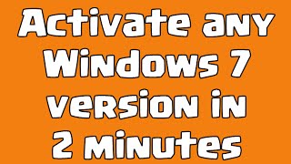 Windows 7 Activator by DAZ Download [upl. by Wallraff]