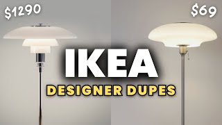 Best IKEA DESIGNER DUPES  IKEAs Secret Luxury Products [upl. by Clay333]