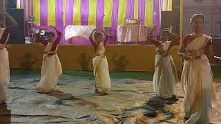 SISIRE SISIRE SARODO AKASHE Performed by students of ONKAR DANCE ACADEMY [upl. by Ocin]