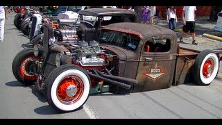 1937 Bagged Chevy Pickup Ratrod  Air Ride [upl. by Weitzman]