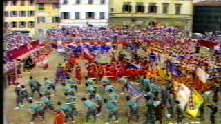 Calcio Storico Fiorentino  1984 Bianchi VS Verdi  CSF [upl. by Llewop]