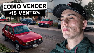 Cómo hacer COMPRA y VENTA de AUTOSCOCHES 15 Autos vendidos con 22 años [upl. by Llenrac525]