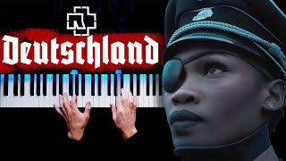 Rammstein  Deutschland  Piano cover [upl. by Baillie]